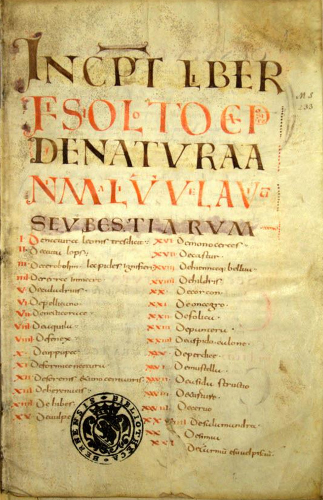 Sample page - Burgerbibliothek Bern Cod. 233