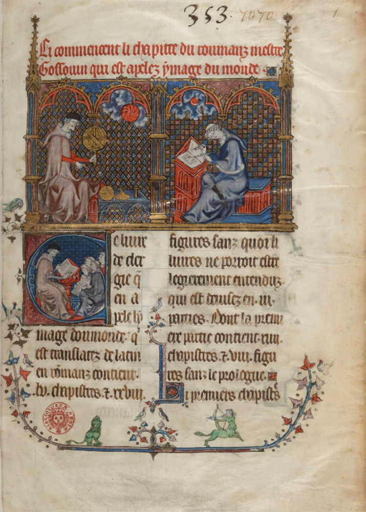 Sample page - Bibliothèque Nationale de France fr. 574