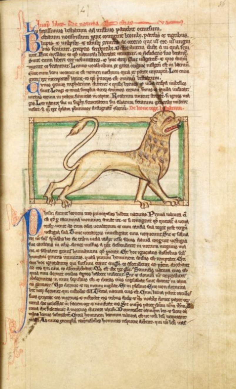 Sample page - British Library Harley MS 3244