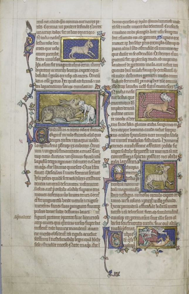 Sample page - Corpus Christi College Parker Library MS 53