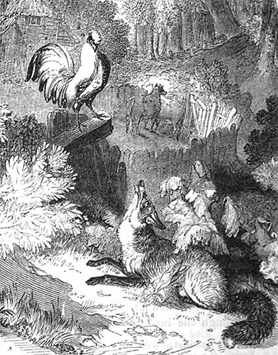 Nun's Priest's Tale, Saunders, 1845